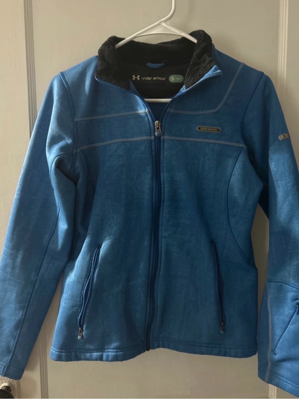 Under Armour Blue Women's Full-Zip Fleece Vest